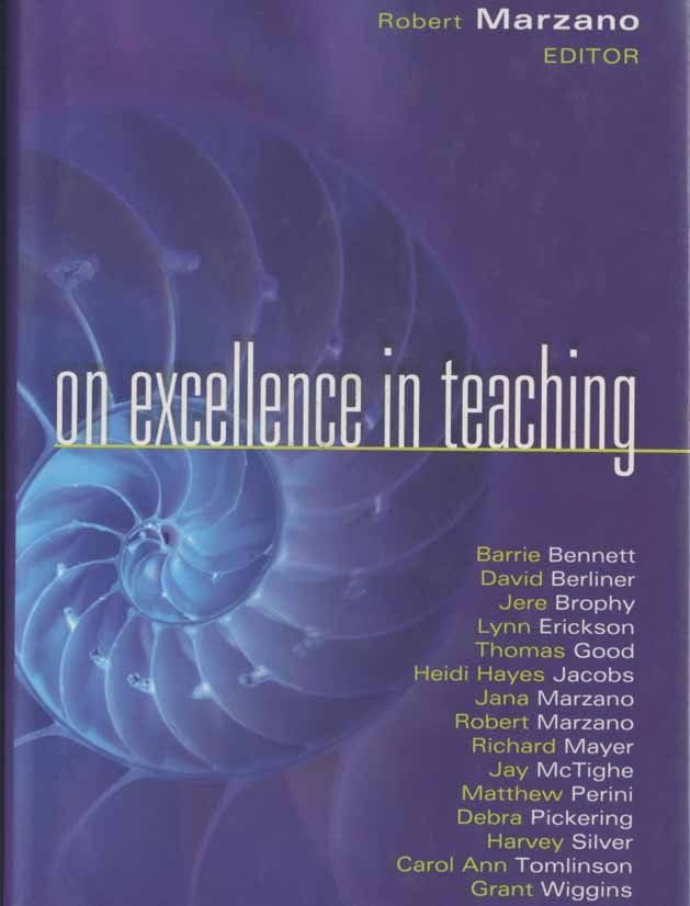 ON EXCELLENCE IN TEACHING